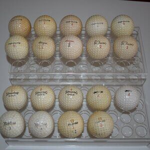 Vintage Collectors Golf Balls (45)-Top Flite-Pro Staff-Hogan-Lee Trevino & More